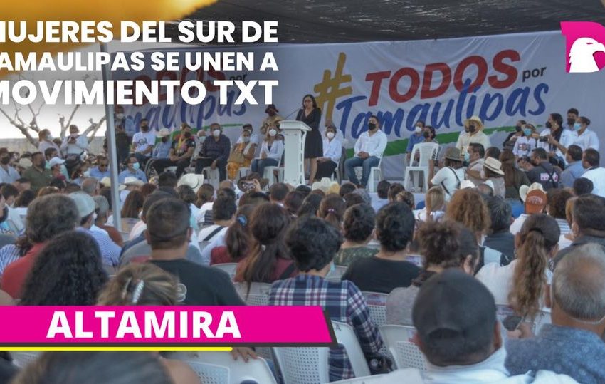  Mujeres del sur de Tamaulipas se unen a movimiento TXT