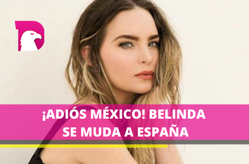  Tras ruptura con Nodal, Belinda se va de México