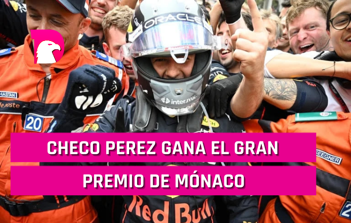  ‘Checo’ Pérez gana el gran Premio de Mónaco