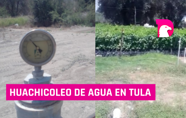  Huachicoleo del agua en Tula