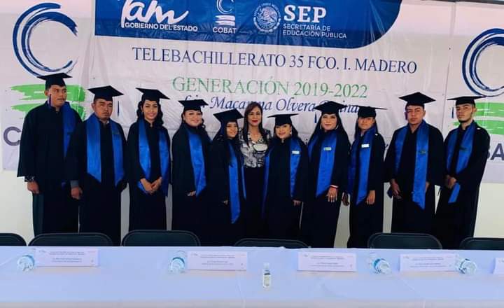  Graduación del Telebachillerato No. 35 de Francisco I. Madero en Tula
