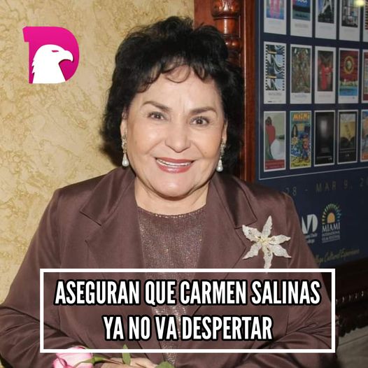  Aseguran que Carmen Salinas ya no va a despertar