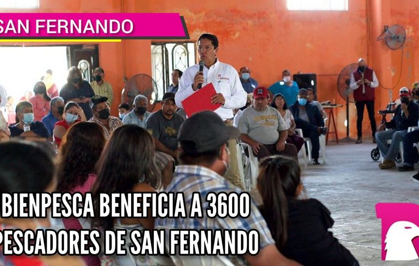  Bienpesca beneficia a 3600 pescadores de San Fernando