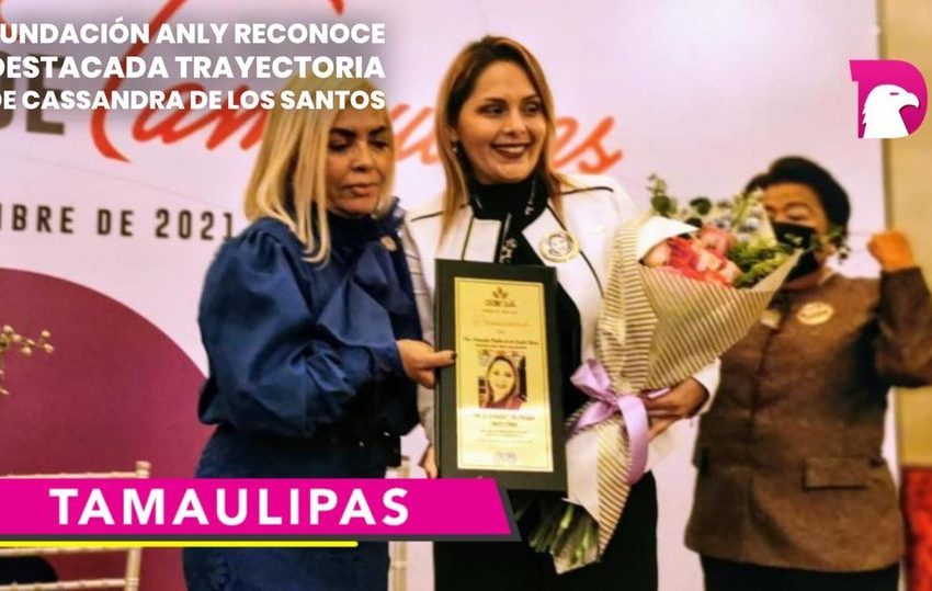  Fundación ANLY reconoce destacada trayectoria de Cassandra de los Santos