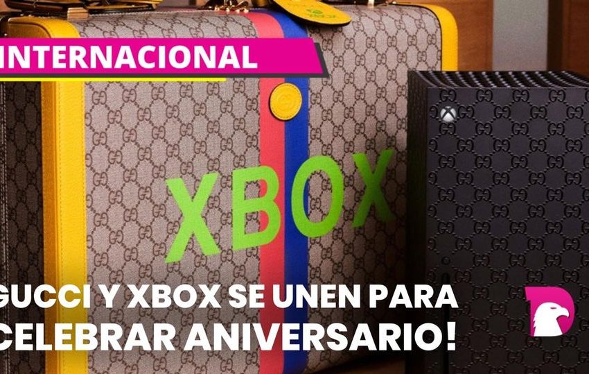  Gucci y Xbox se unen para celebrar aniversario!