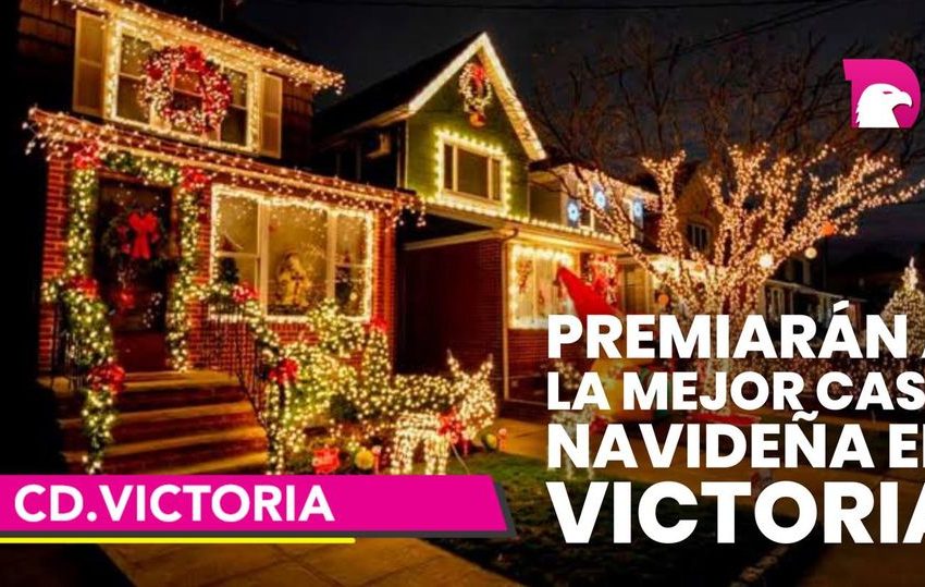  Premiarán la mejor casa navideña en Victoria