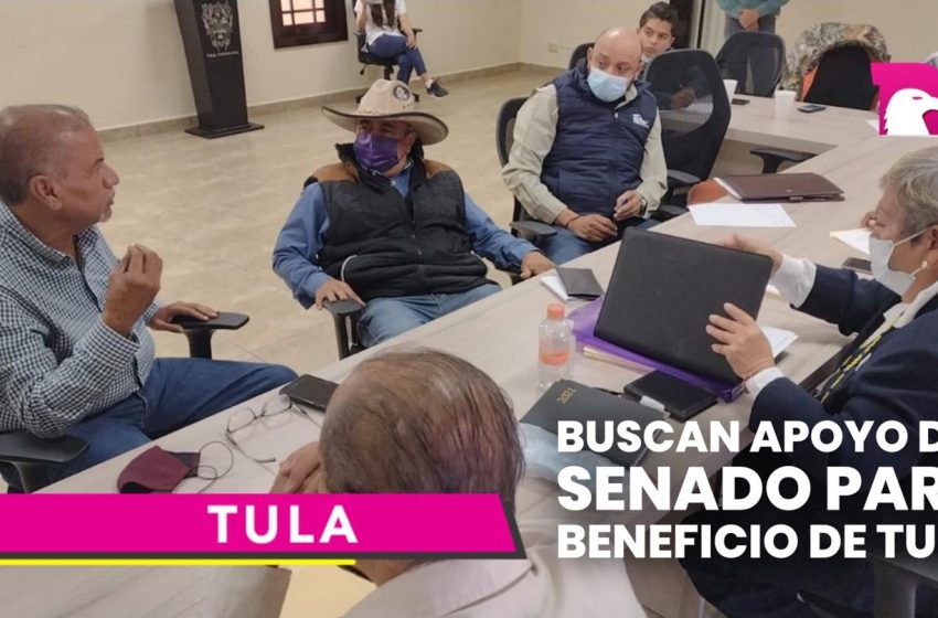  Buscan apoyo del Senado para beneficio de Tula