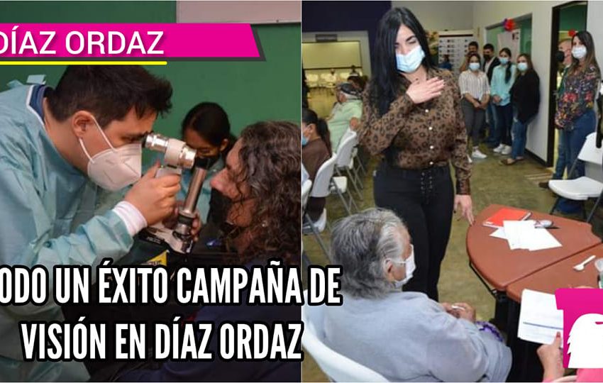  Todo un éxito la Campaña de la Visión en Díaz Ordaz con los Doctores del Hospital La Carlota