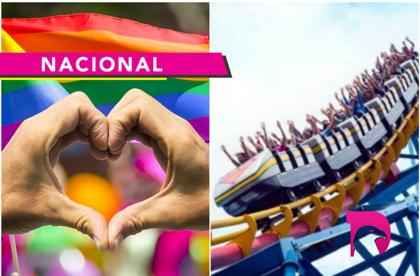  Protestan con “Besotón” en Six Flags contra homofobia