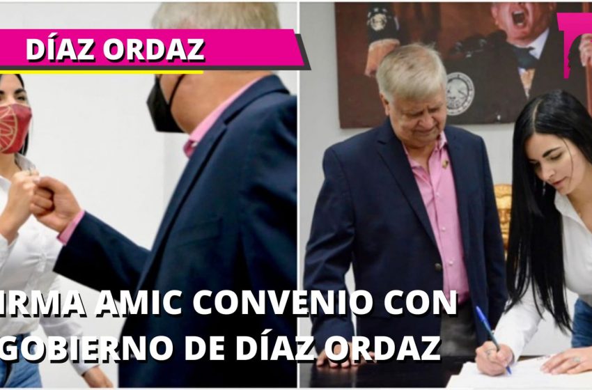  Firma AMIC convenio con gobierno de Díaz Ordaz