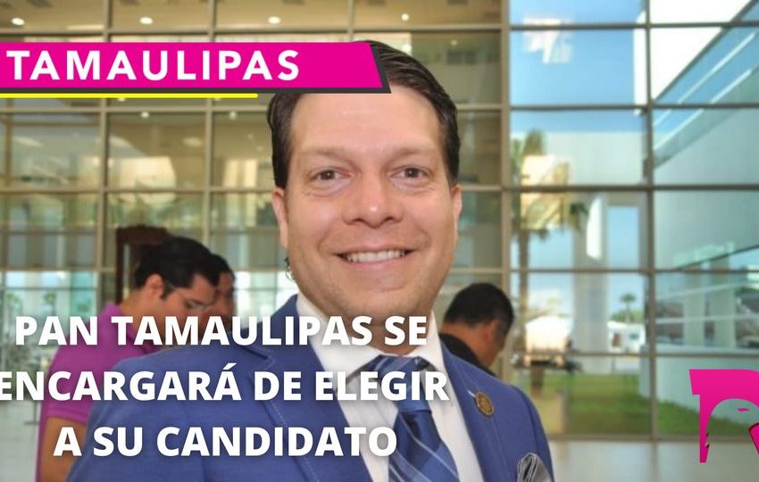 El PAN en Tamaulipas se encargará de elegir a su candidato