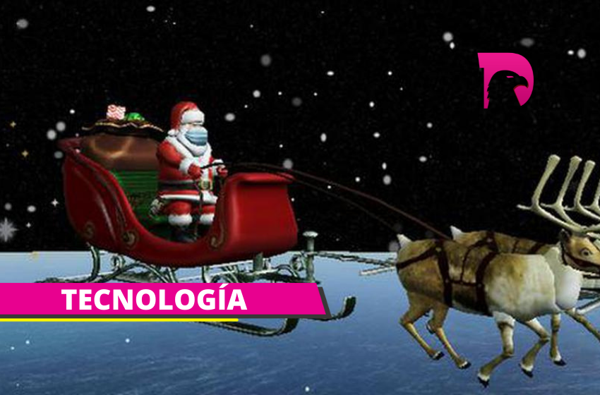  ¿Por dónde viene Santa Claus? sigue su ruta en tiempo real