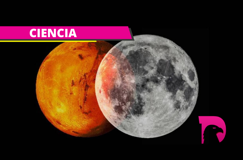  Cuándo y cómo ver en México “el beso de la Luna y Marte”