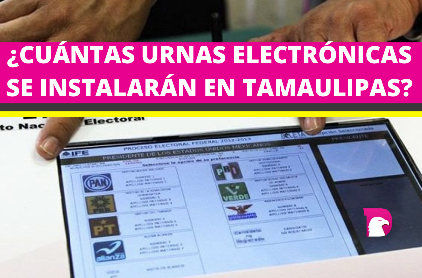  Voto electrónico no puede ser hacheado: INE Tamaulipas