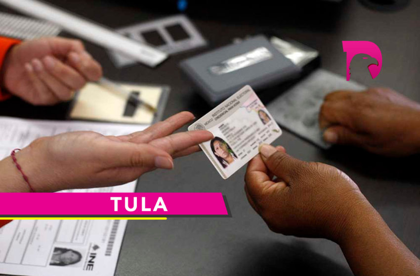 Regresa el trámite de la credencial del INE a Tula