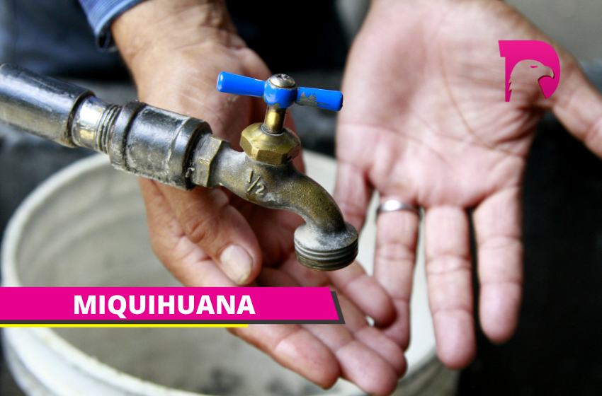  La gente en Miquihuana carece de agua