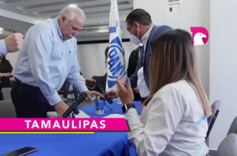  Así fue el registro de “El Truco” como precandidato a gobernador de Tamaulipas