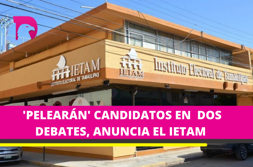 Los debates serán transmitidos en las redes sociales del IETAM