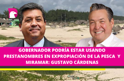  El gobernador trata de beneficiar a “un grupo de gentes” con la acelerada expropiación de terrenos