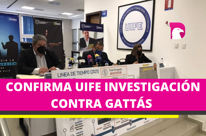  Busca UIFE aclarar ingresos y gastos de Gattás