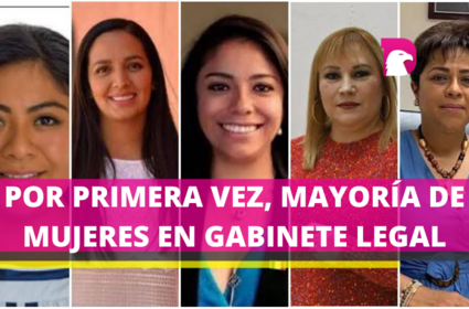  Más de la mitad del gabinete de Oaxaca, está integrado por mujeres