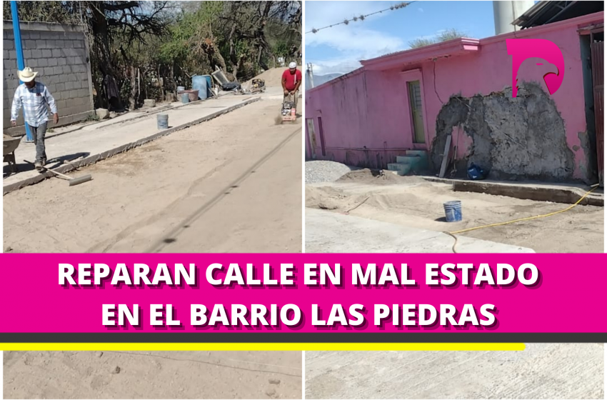  Padres de familia de la Escuela Miguel Hidalgo  agradecen reparación de calle