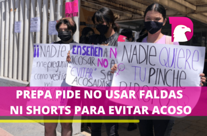  Alumnas protestaron y piden a la Directora que atienda las denuncias de acoso