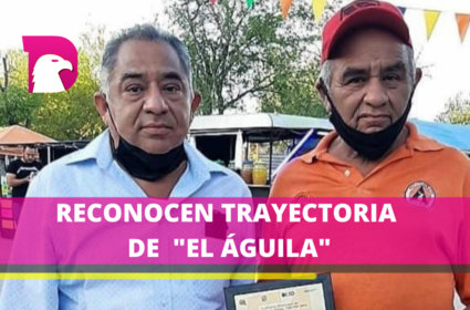  Reconocen trayectoria de “El Águila”