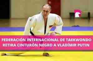  La Federación Internacional de Judo suspendió a Putin de su cargo