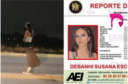  Buscan a Debanhi joven desaparecida tras salir de una fiesta en NL