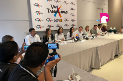  Presentan voceros de la “Coalición Va Por Tamaulipas”