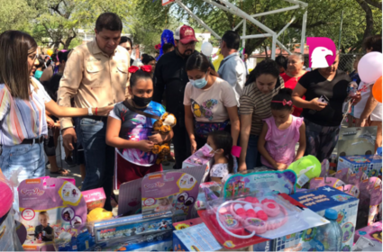  Bienestar Federal regaló sonrisas a 2 mil niños de Tamaulipas