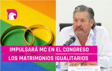  MC busca incluir la ley de matrimonios igualitarios, afirmó Gustavo