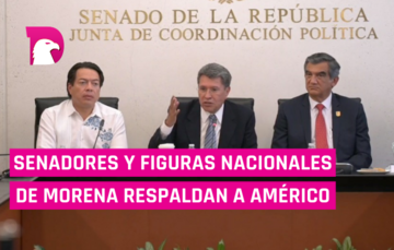  Senadores y figuras nacionales de Morena respaldan a Américo