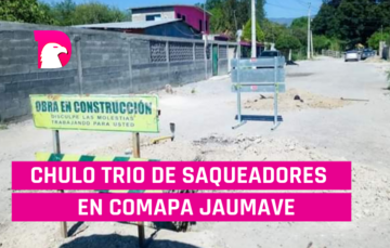  Chulo trío de saqueadores en la Comapa