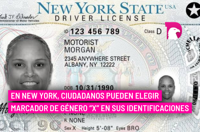  En New York, ciudadanos pueden elegir marcador de género “x” en sus identificaciones