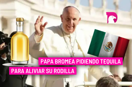  El papa bromeó con unos sacerdotes mexicanos