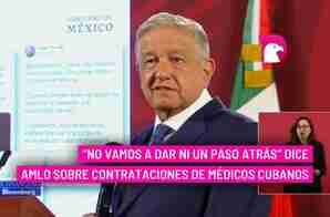  El presidente ha sido criticado por privilegiar a médicos extranjeros y relegar a los nacionales