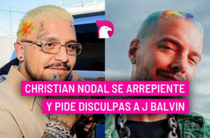  Christian Nodal se arrepiente y pide disculpas a J Balvin