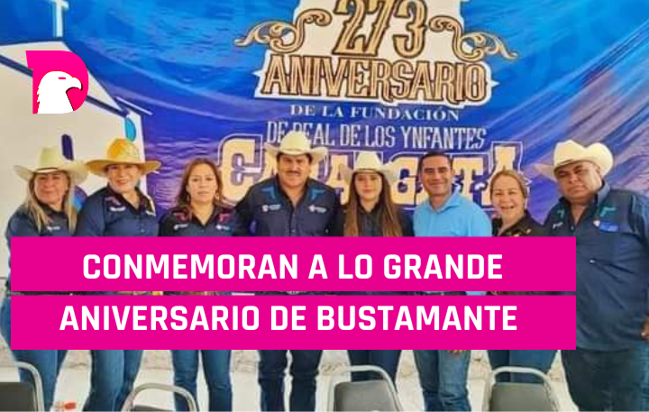 Conmemoran a lo grande aniversario de Bustamante