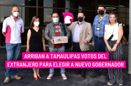  Arriban a Tamaulipas votos del extranjero para elegir a nuevo gobernador