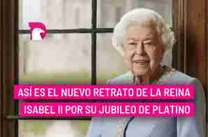  Así es el nuevo retrato de la reina Isabel II por su Jubileo de Platino