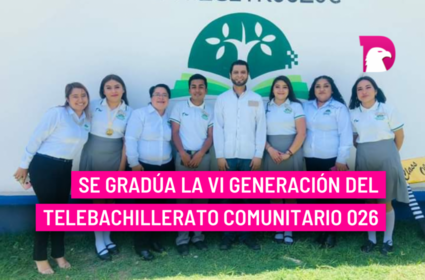  Se gradúa la VI Generación del Telebachillerato Comunitario 026