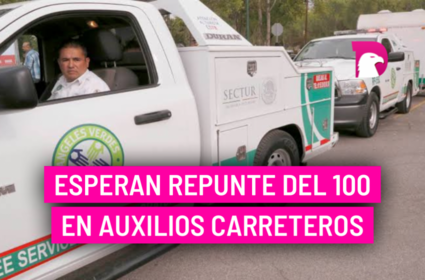  Esperan repunte del 100 en auxilios carreteros