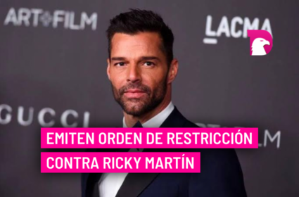  Emiten orden de restricción contra Ricky Martín