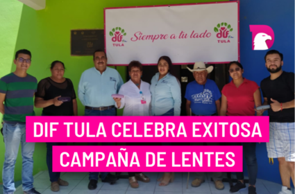  DIF Tula celebra exitosa campaña de lentes