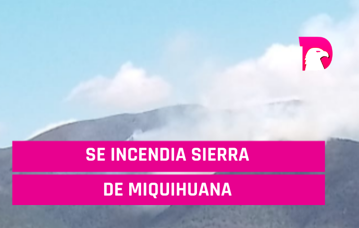  Se incendia sierra de Miquihuana