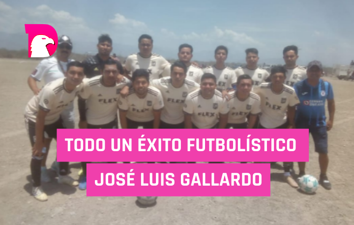  Todo un éxito torneo futbolístico José Luis Gallardo