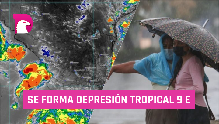  Depresión tropical 9-E será tormenta tropical este domingo