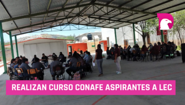  Realizan curso CONAFE aspirantes a LEC